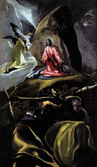 The Agony in the Garden, El Greco